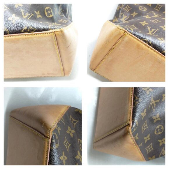 Louis Vuitton Cabas Mezzo Brown Monogram Shoulder Bag mon684-101625 - Picture 9 of 16